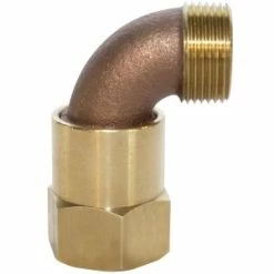 [ 3 ] 1'' Hose To 1'' Hose Swivel Elbow