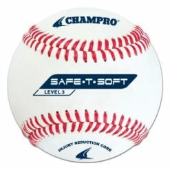 [ 1 ] Saf-T-Soft Level 3 Tee-Ball Baseballs