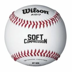 [ 7 ] Wilson A1228B Minor League Soft Compression Baseballs