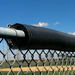 [ 5 ] Black Poly-Cap Fence Topper