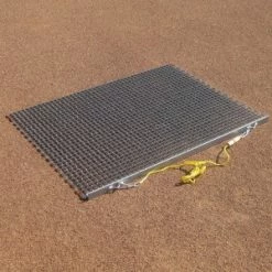 [ 3 ] Stadium Series Rigid Drag Mat 4' W X 3' D With Heavy Duty Attachment Bar