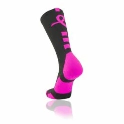[ 3 ] TWC Baseline Breast Cancer Awareness Socks - Crew