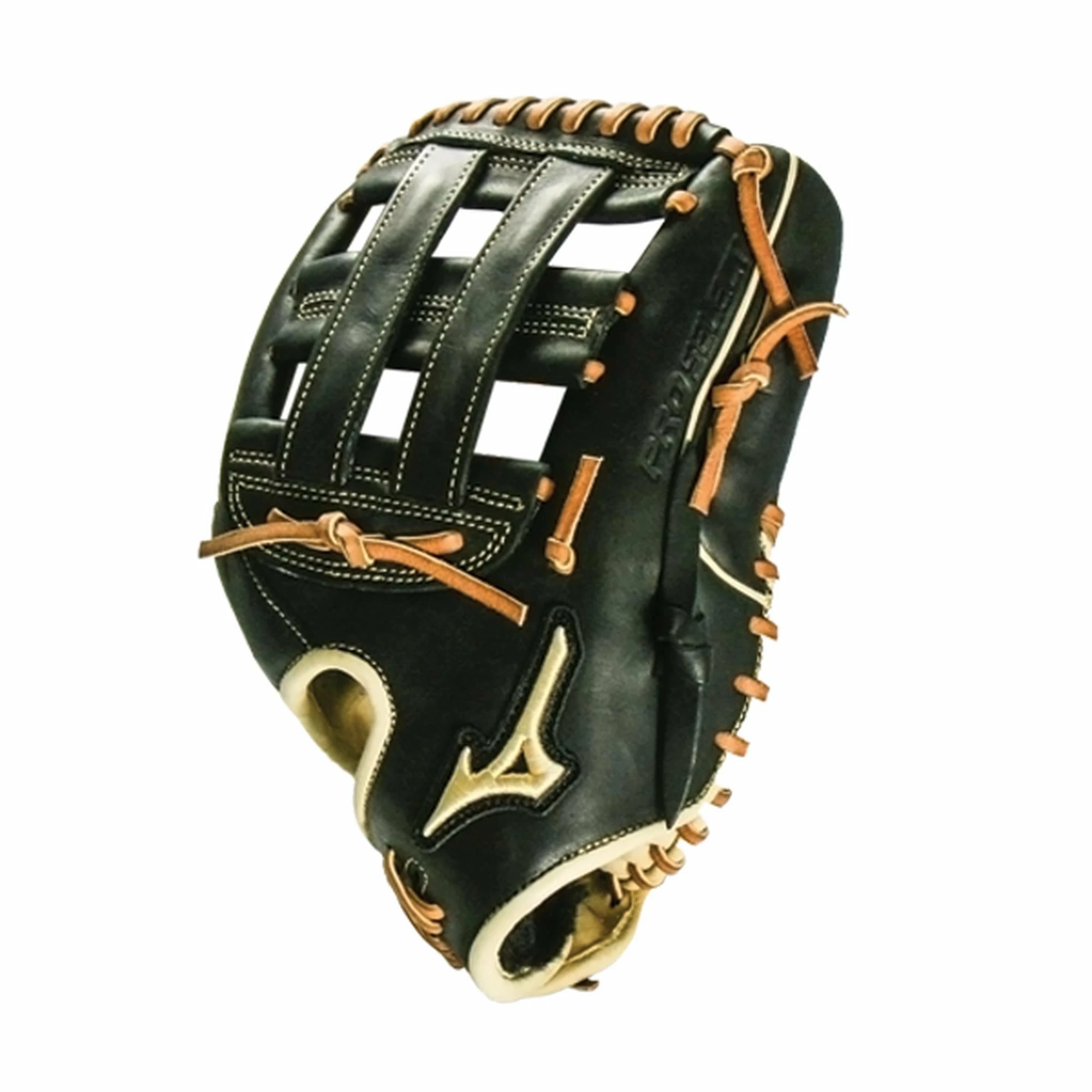 Mizuno Pro Select 11.75" Infield Glove GPS1BK-600D Deep Pocket - Black - Image 3