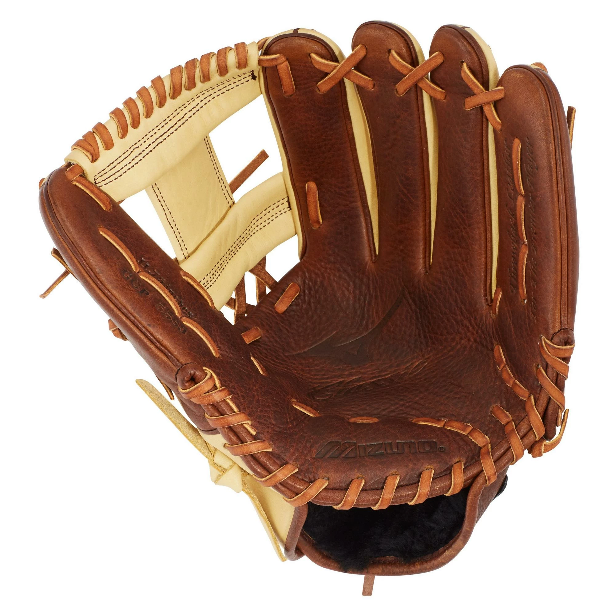 Mizuno Classic Pro Soft 11.75" Infield Glove GCP55S3 - Cork Brown - Image 2