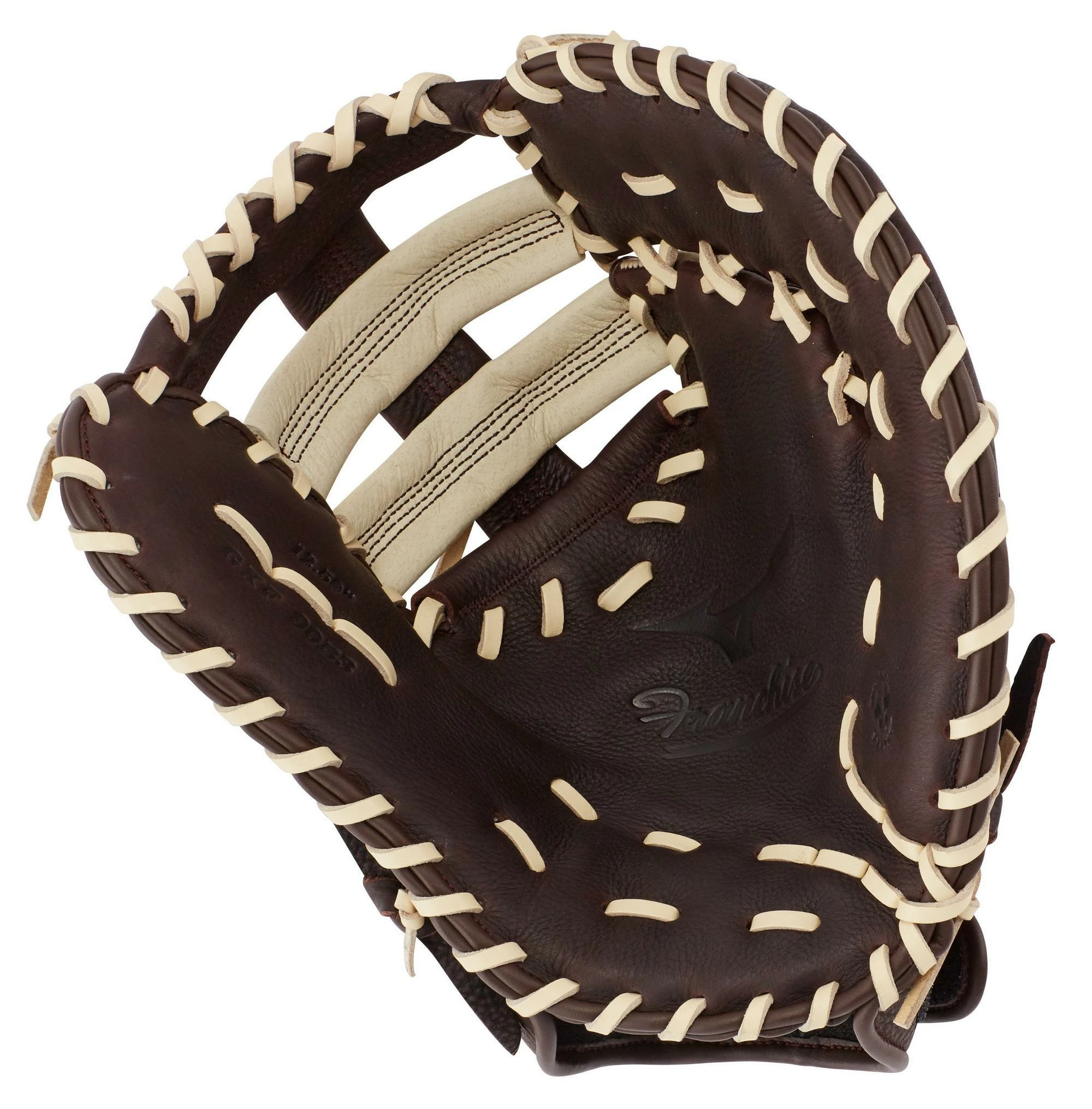 Mizuno Franchise Baseball 12.50" 1st Base Mitt GXF90B3 - Coffee Silver - Image 2