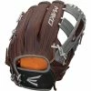 Easton Mako Legacy 11.75" Single Post Web Infield Glove - Brown Gray