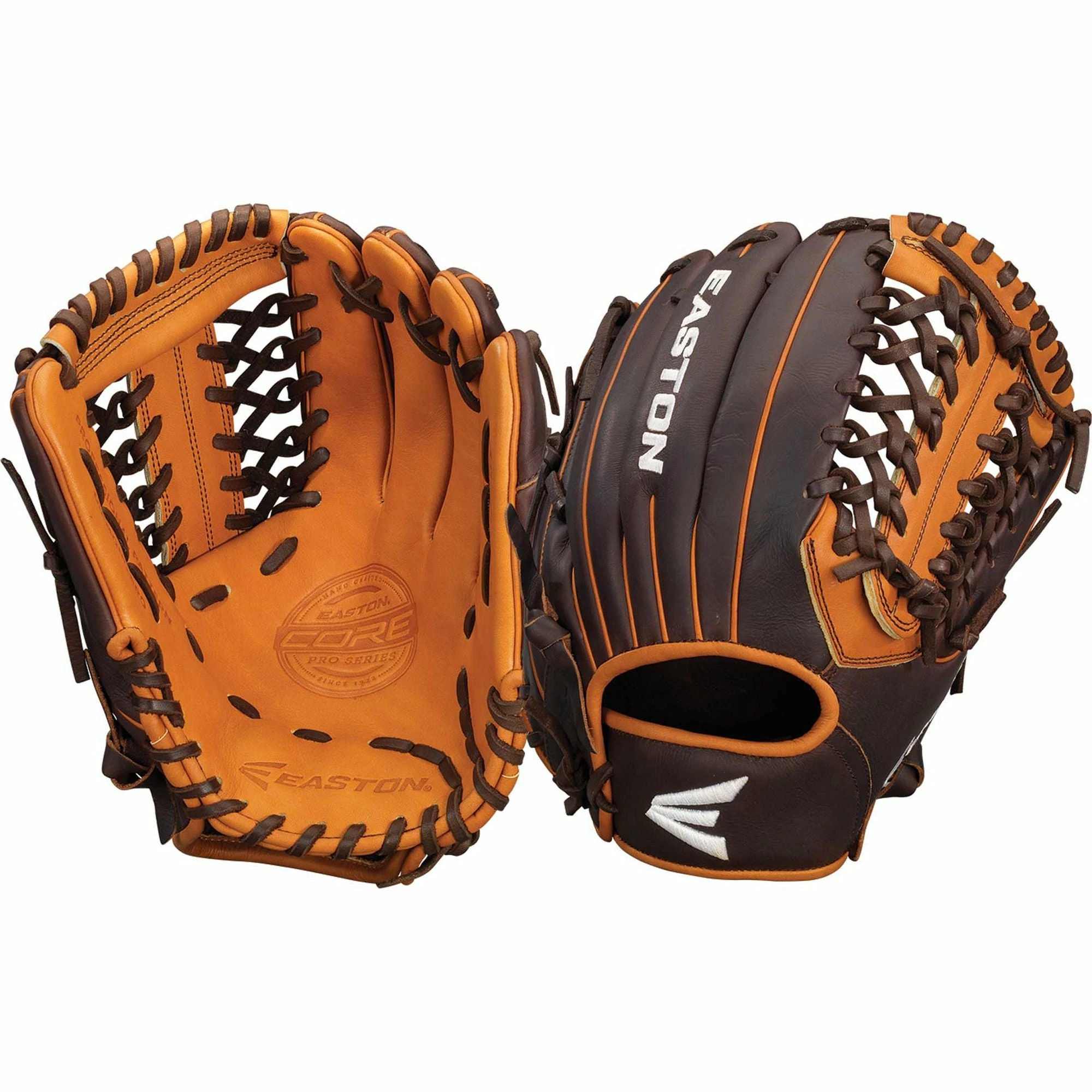 Easton Core Pro 11.75" Grip-T Web Infield Pitcher Glove - Brown Tan - Image 3