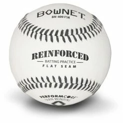 Bownet Reinforced Kevlar® Flat Seam Batting Practice Balls (BN-400 FSK)