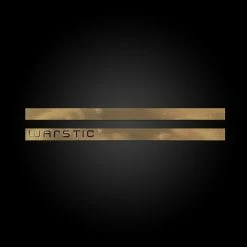 Warstic WARSTRIPE (BLACK/GOLD) STICKER
