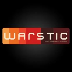 Warstic GASOLÍNEA (RED GRADIENT) STICKER