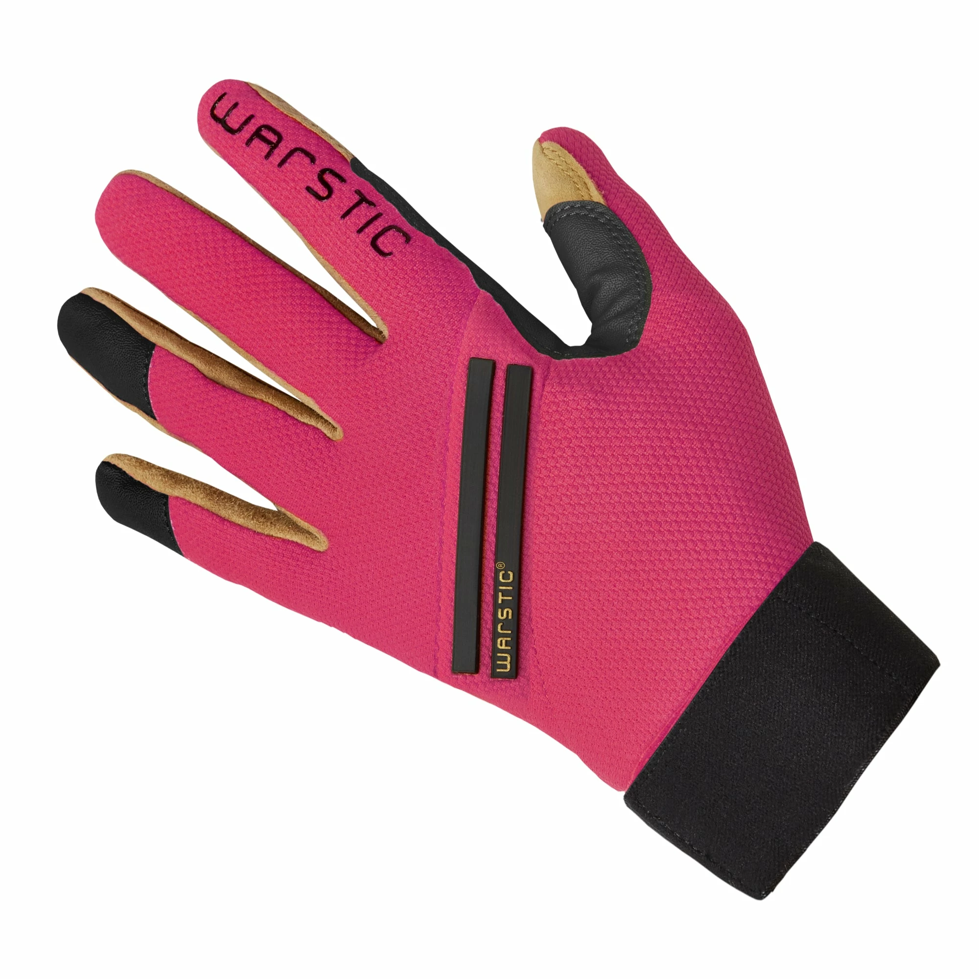 Warstic Sports, Inc WORKMAN3 BATTING GLOVES "BATTLE PINK" - Image 4