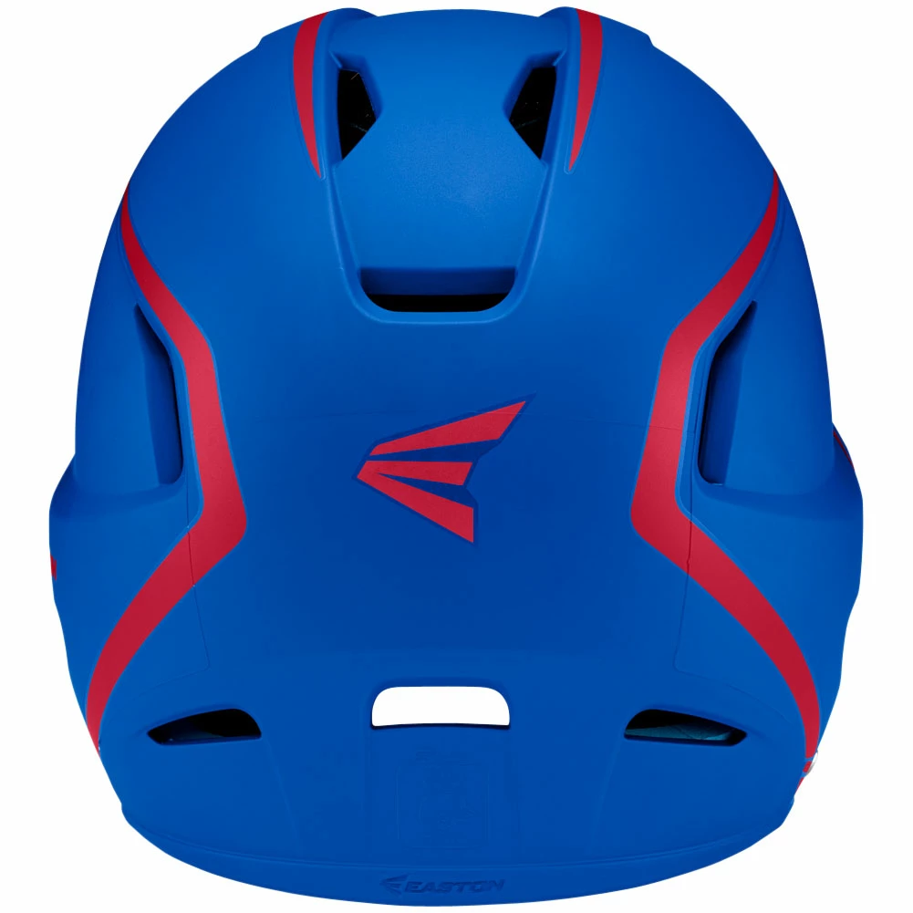 Easton Z5 2.0 Matte Two-Tone Batting Helmet - Royal Red - Image 2