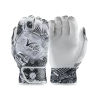 Victus The Nox Adult Batting Gloves-White And Silver