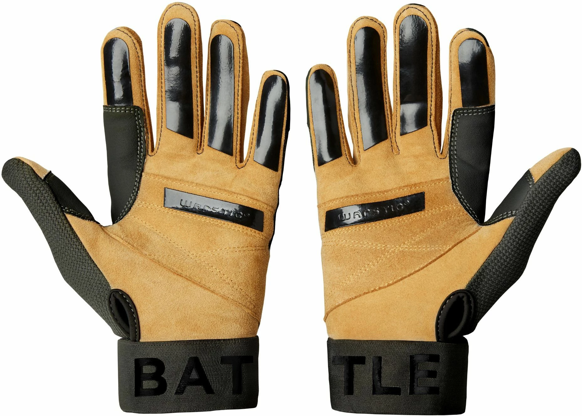 Warstic Adult Workman3 Batting Gloves-Black