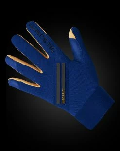 Warstic Sports, Inc WORKMAN3 BATTING GLOVES "BLUE/BLACK"