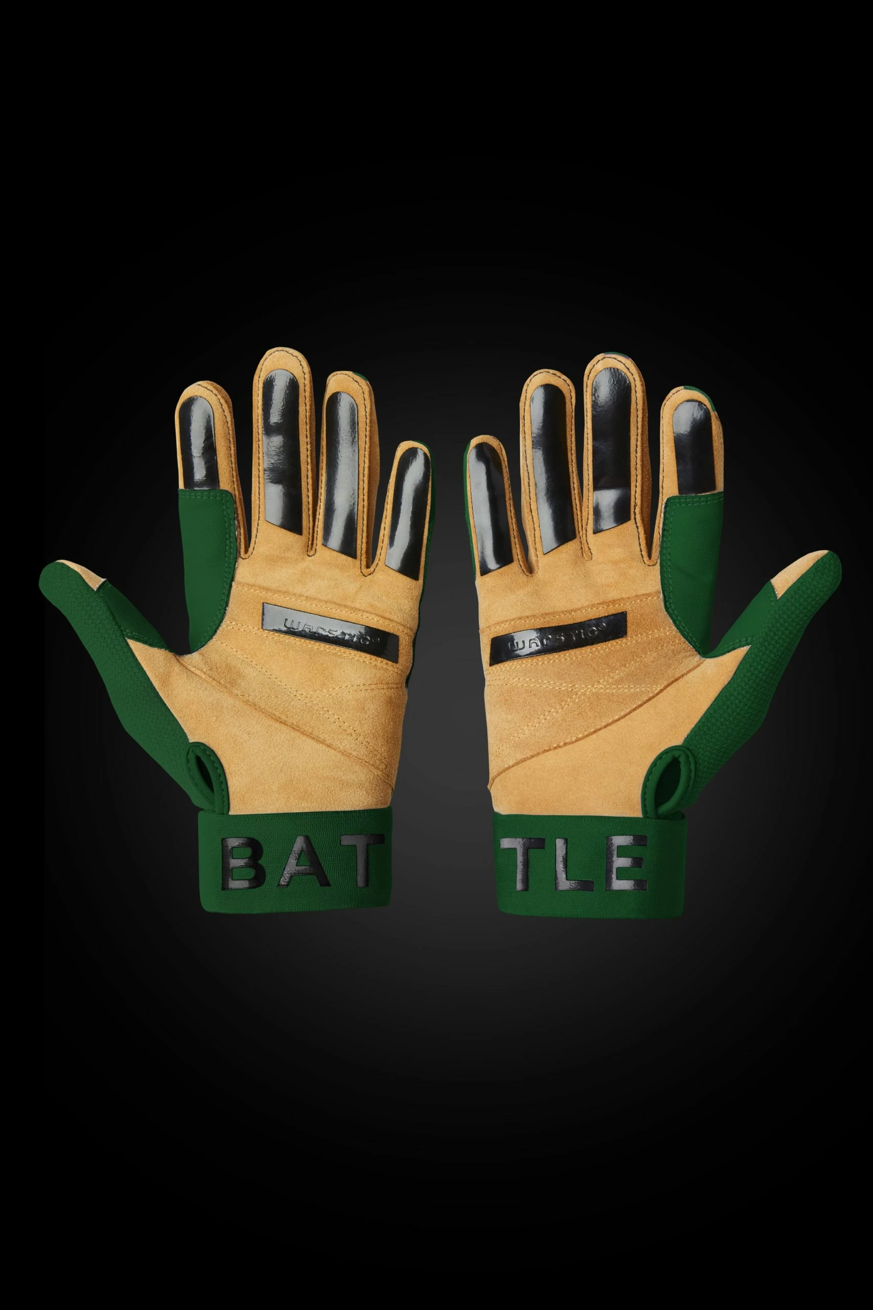 Warstic Sports, Inc WORKMAN3 BATTING GLOVES "GREEN" - Image 2