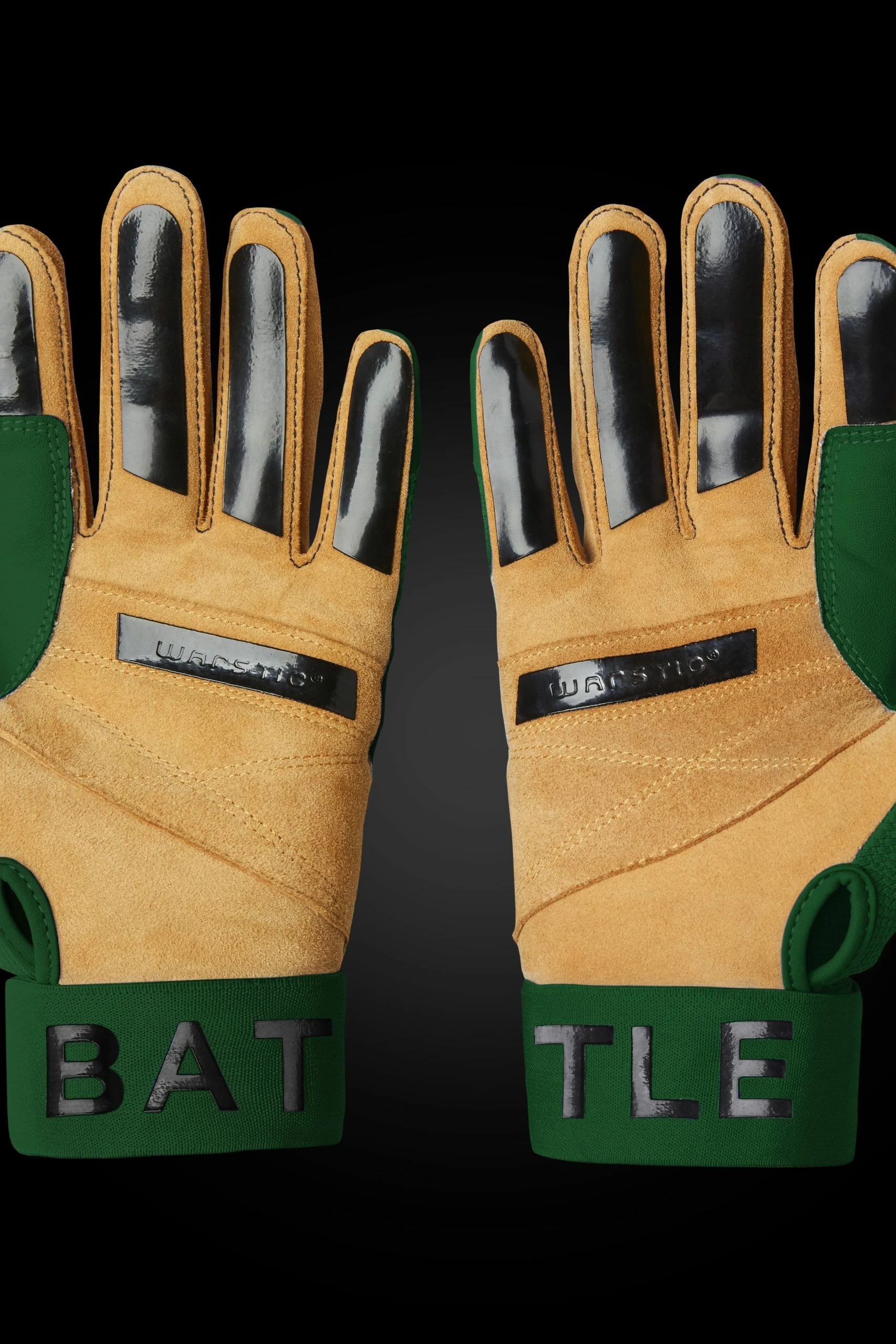Warstic Sports, Inc WORKMAN3 BATTING GLOVES "GREEN" - Image 3