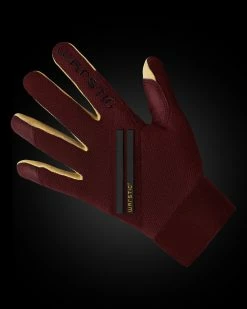Warstic Sports, Inc WORKMAN3 BATTING GLOVES "MAROON"