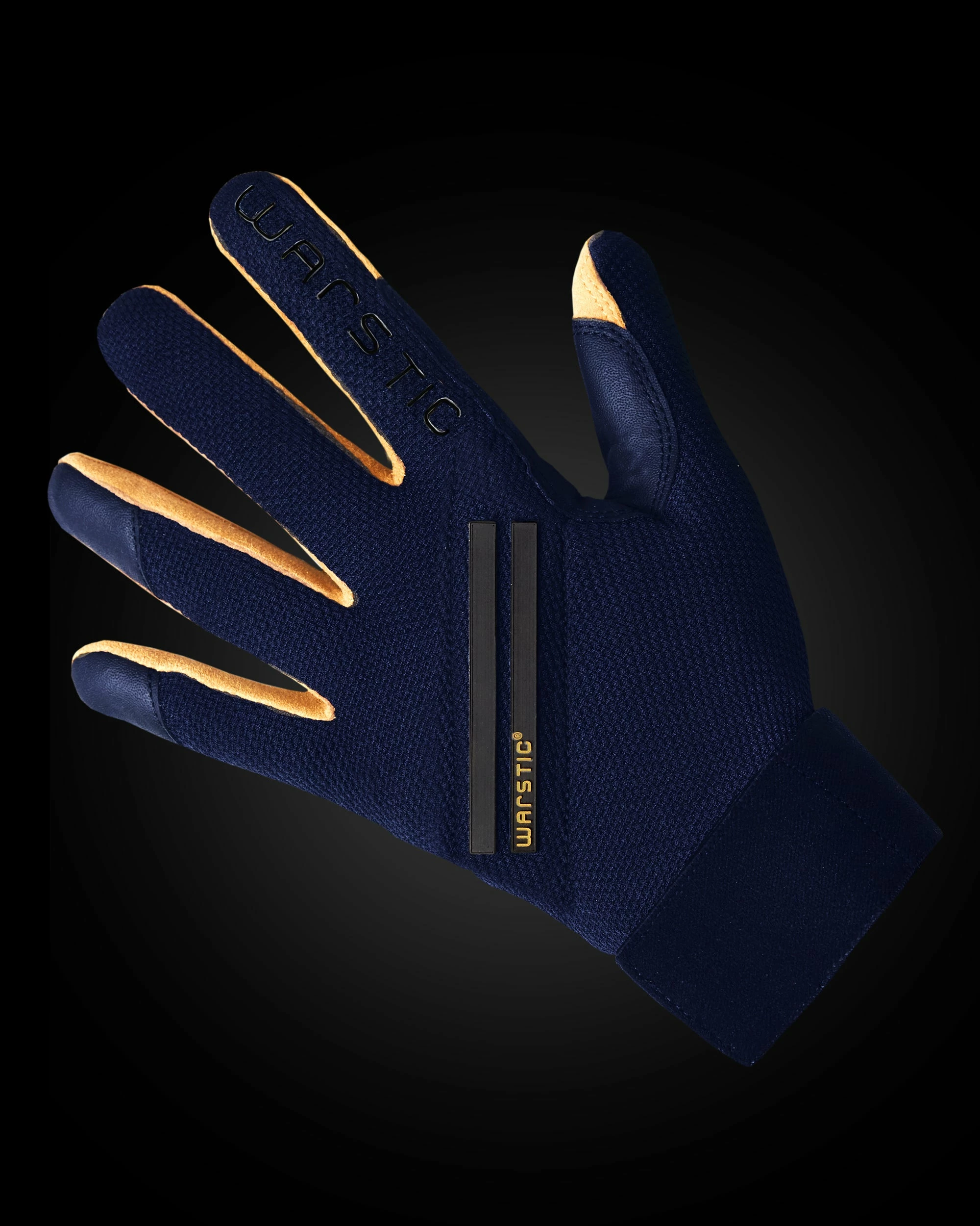 Warstic Sports, Inc WORKMAN3 BATTING GLOVES "NAVY"
