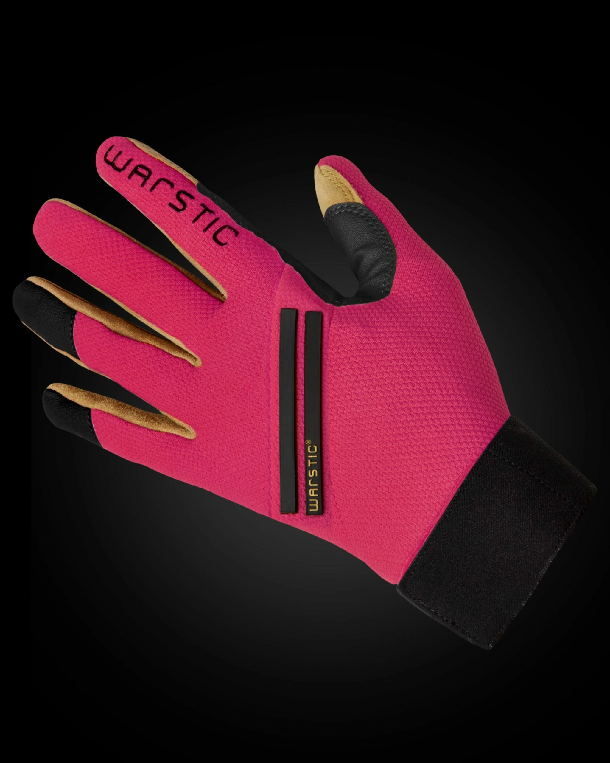 Warstic Sports, Inc WORKMAN3 BATTING GLOVES "BATTLE PINK"