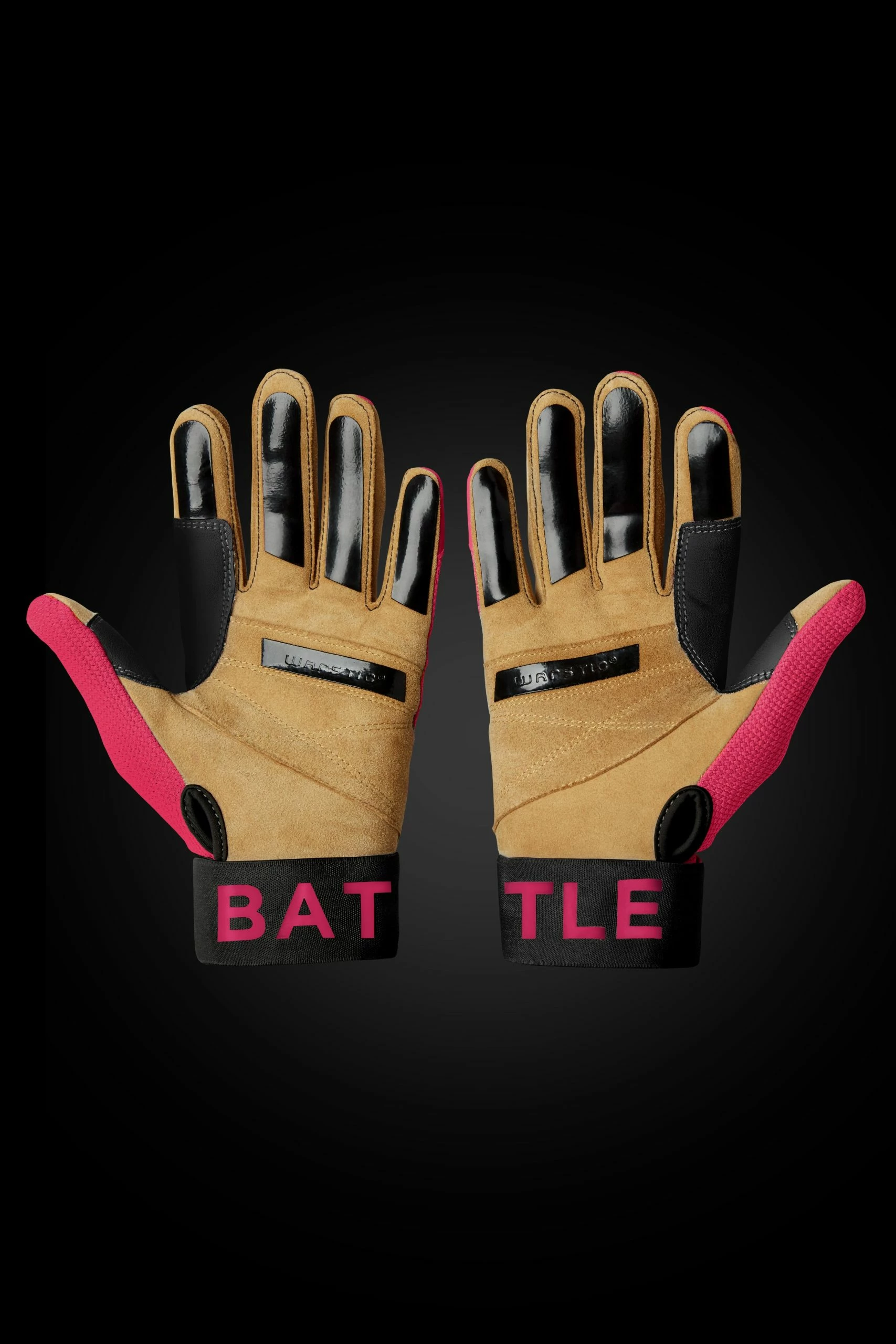Warstic Sports, Inc WORKMAN3 BATTING GLOVES "BATTLE PINK" - Image 2