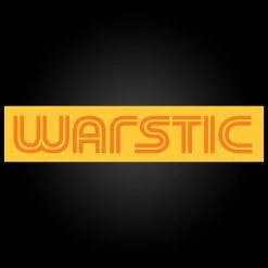 WARSTIC (YELLOW/ORANGE) STICKER