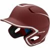 Easton Z5 2.0 Matte Two-Tone Batting Helmet - Maroon White