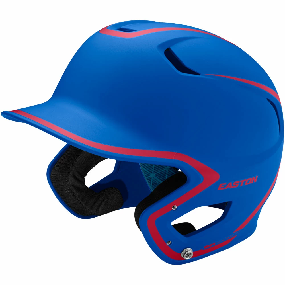 Easton Z5 2.0 Matte Two-Tone Batting Helmet - Royal Red